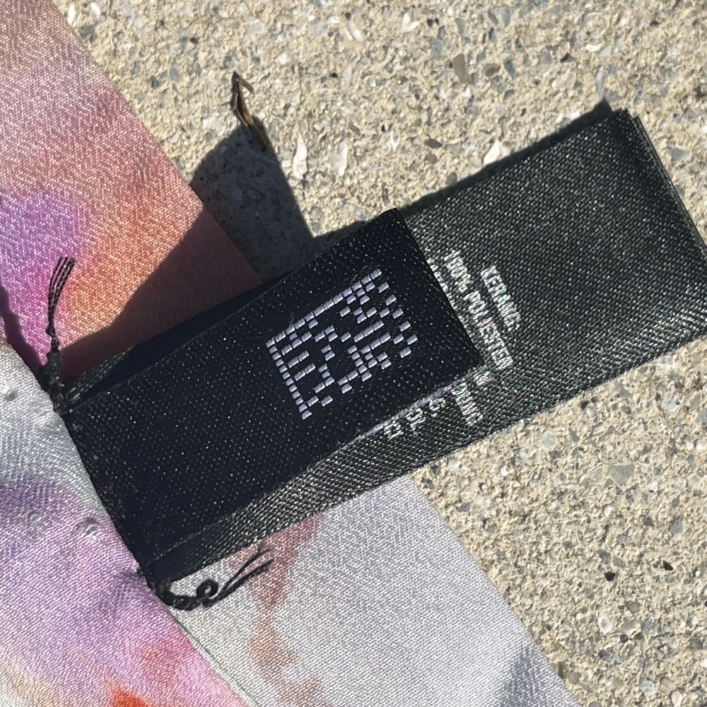 Ted Baker Rectangle Pointed Multi Color Abstract … - image 5